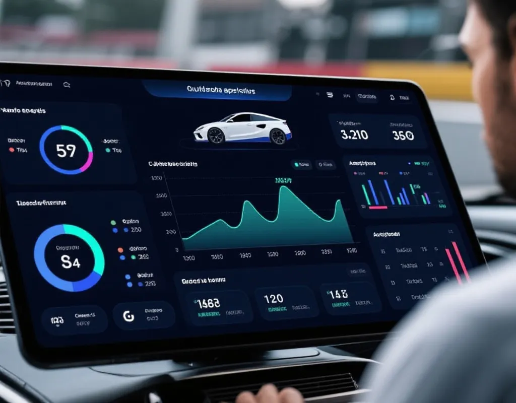 极速赛车数据分析面板